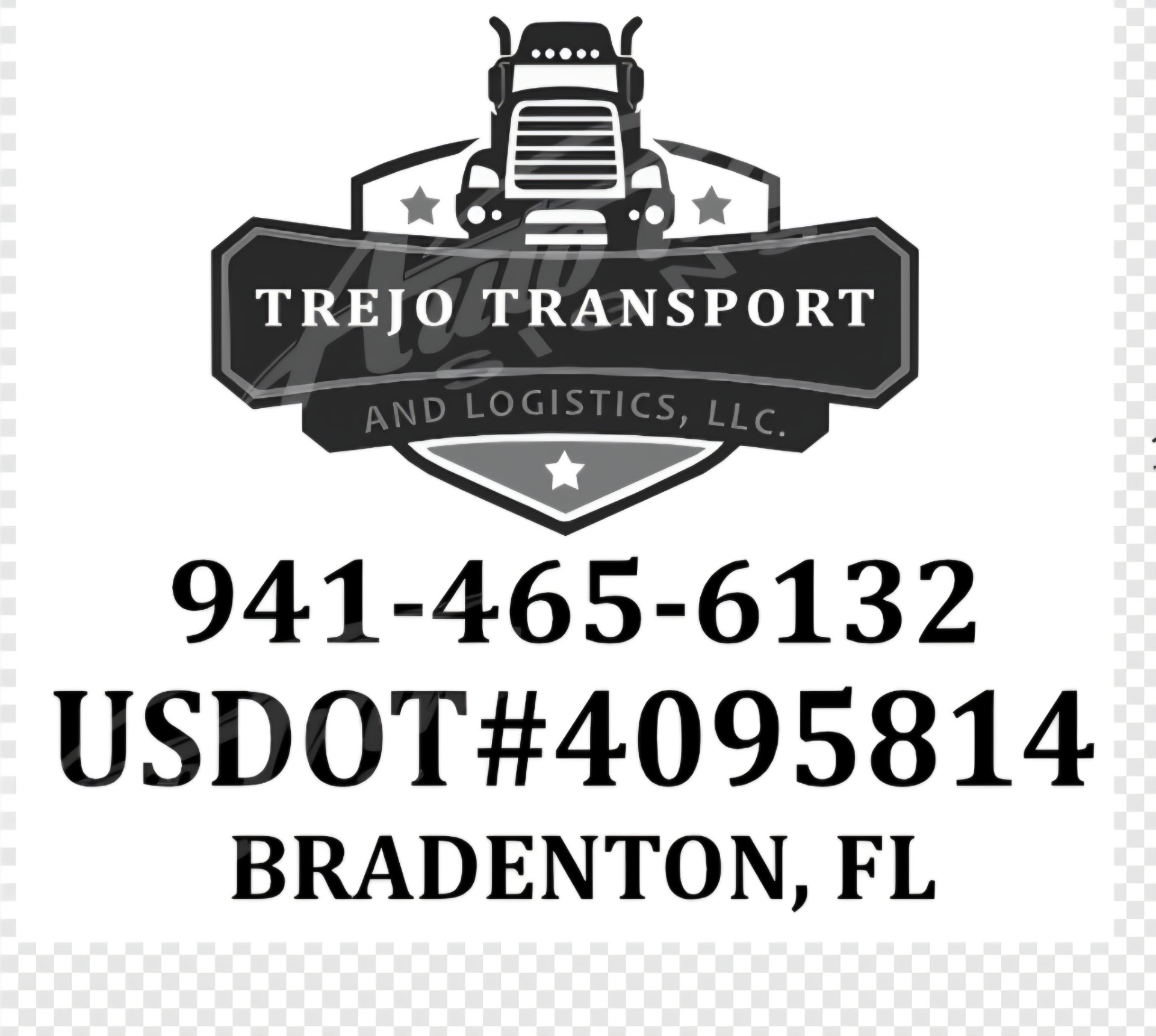 Trejo Transport And Logistics, LLC logo and contact info
